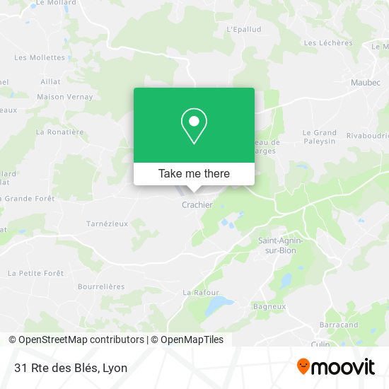 31 Rte des Blés map