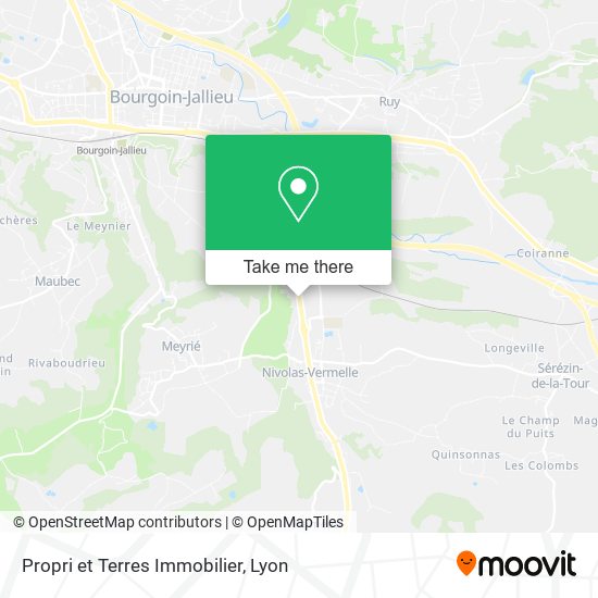 Propri et Terres Immobilier map