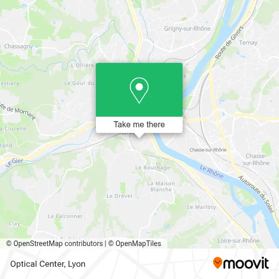 Mapa Optical Center