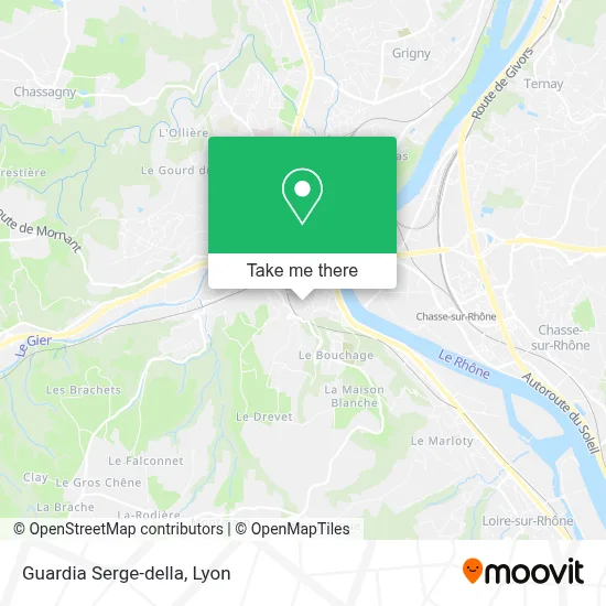 Guardia Serge-della map