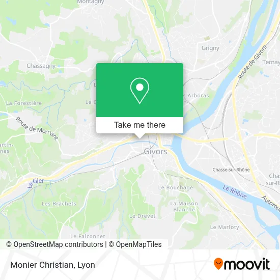 Monier Christian map