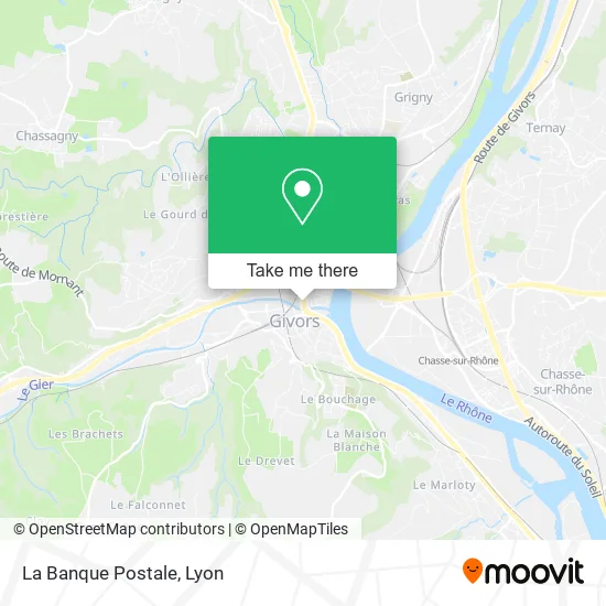 La Banque Postale map