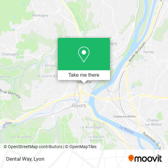 Dental Way map