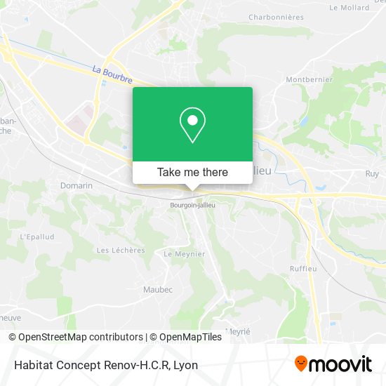 Habitat Concept Renov-H.C.R map