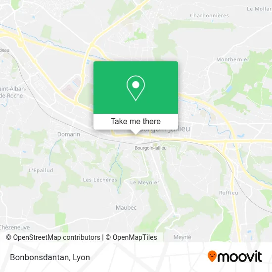 Bonbonsdantan map