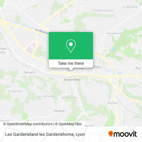 Les Garderieland les Garderiehome map