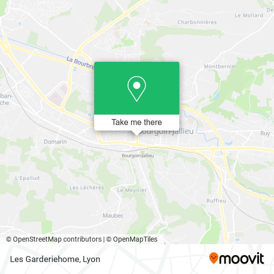 Les Garderiehome map