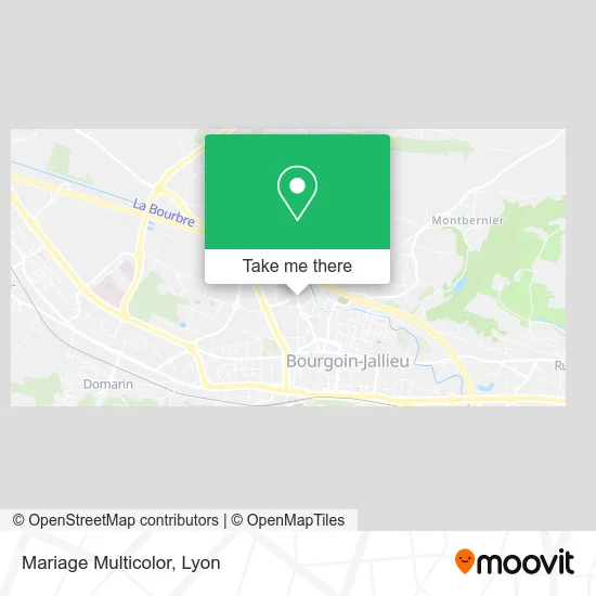 Mariage Multicolor map