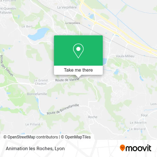 Animation les Roches map