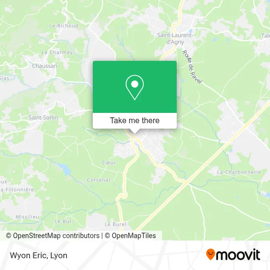 Wyon Eric map