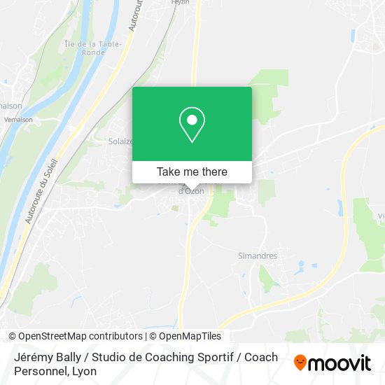Jérémy Bally / Studio de Coaching Sportif / Coach Personnel map