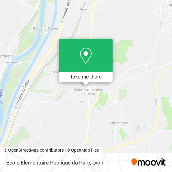 École Élémentaire Publique du Parc map