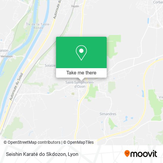 Seishin Karaté do Skdozon map