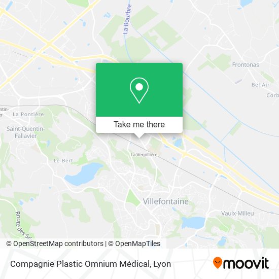 Compagnie Plastic Omnium Médical map