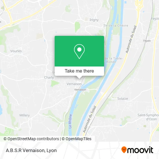 A.B.S.R Vernaison map