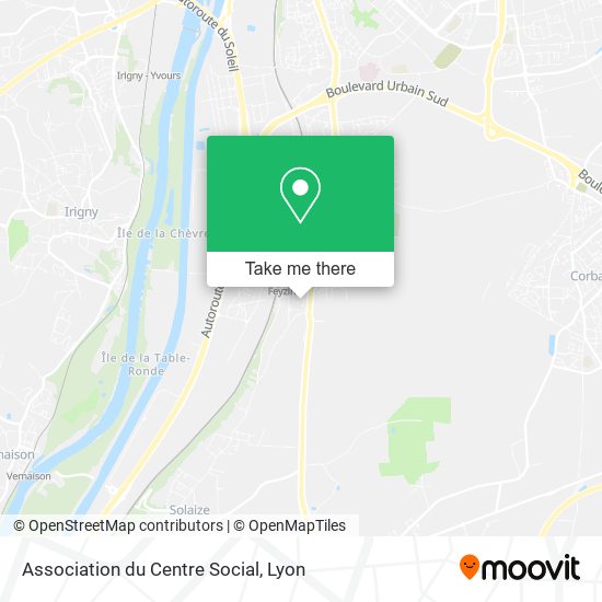 Association du Centre Social map