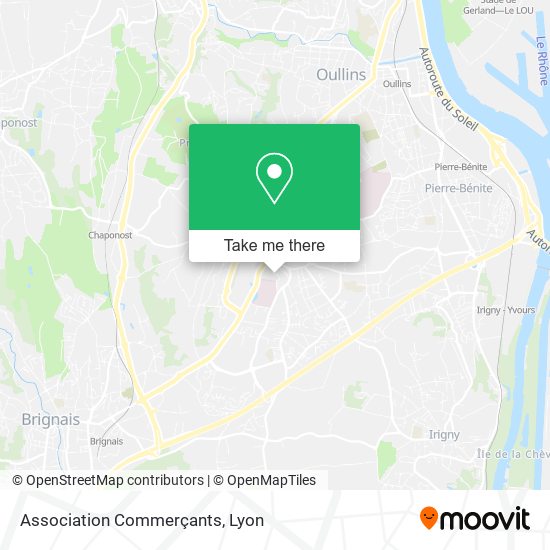 Association Commerçants map