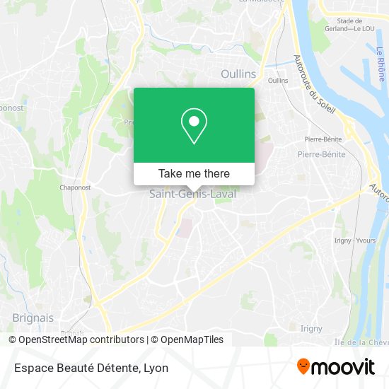 Espace Beauté Détente map