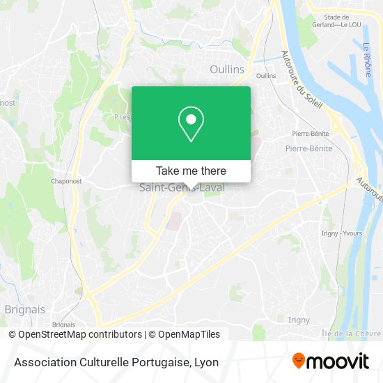 Association Culturelle Portugaise map