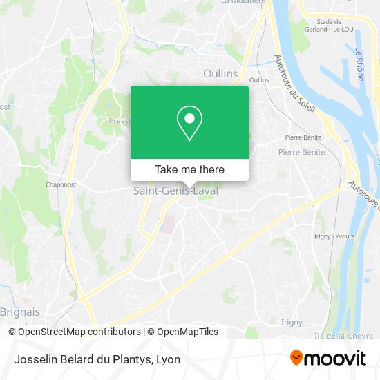 Josselin Belard du Plantys map