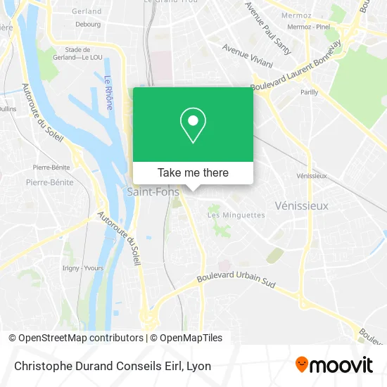 Christophe Durand Conseils Eirl map