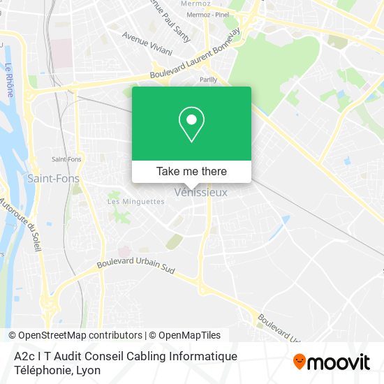 A2c I T Audit Conseil Cabling Informatique Téléphonie map