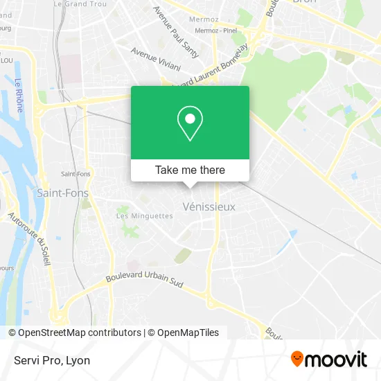 Servi Pro map