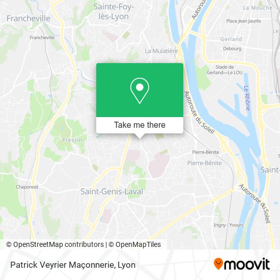 Patrick Veyrier Maçonnerie map