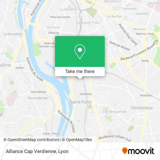 Alliance Cap Verdienne map