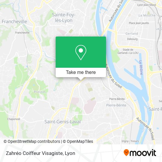 Zahréo Coiffeur Visagiste map