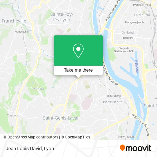 Jean Louis David map