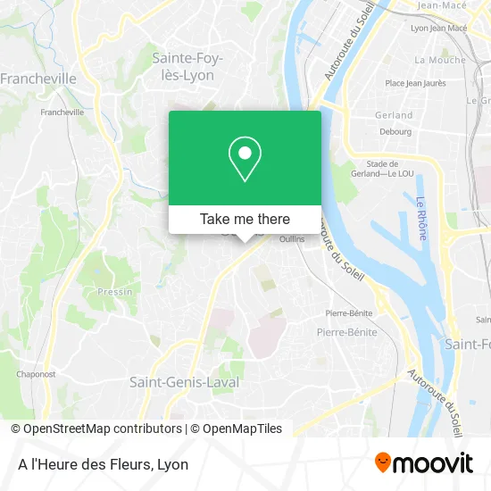 A l'Heure des Fleurs map