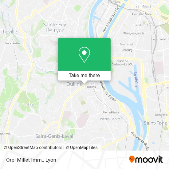 Orpi Millet Imm. map