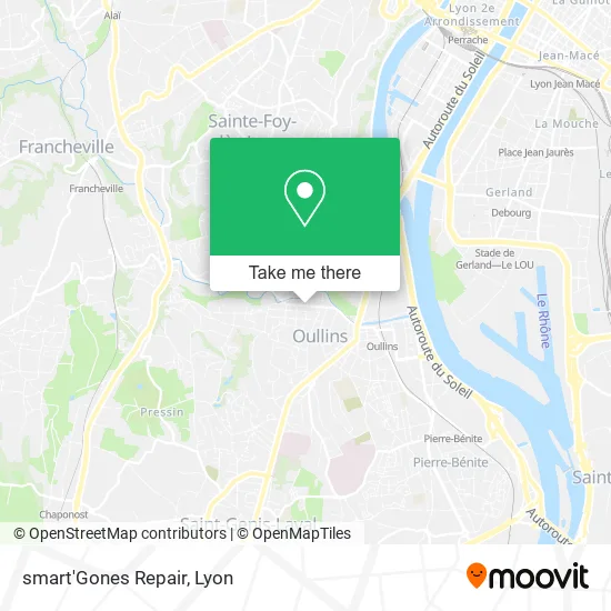 smart'Gones Repair map