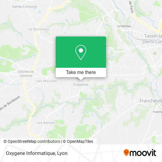 Oxygene Informatique map