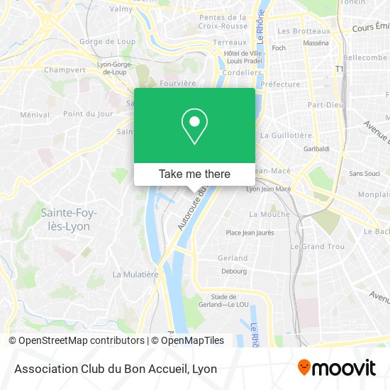 Association Club du Bon Accueil map