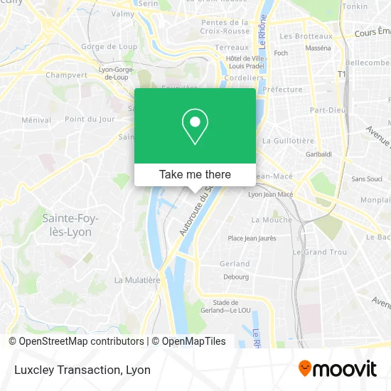 Luxcley Transaction map