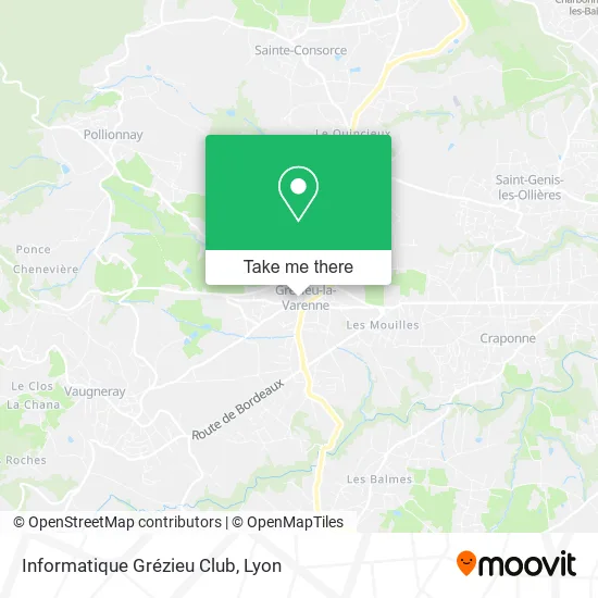 Informatique Grézieu Club map