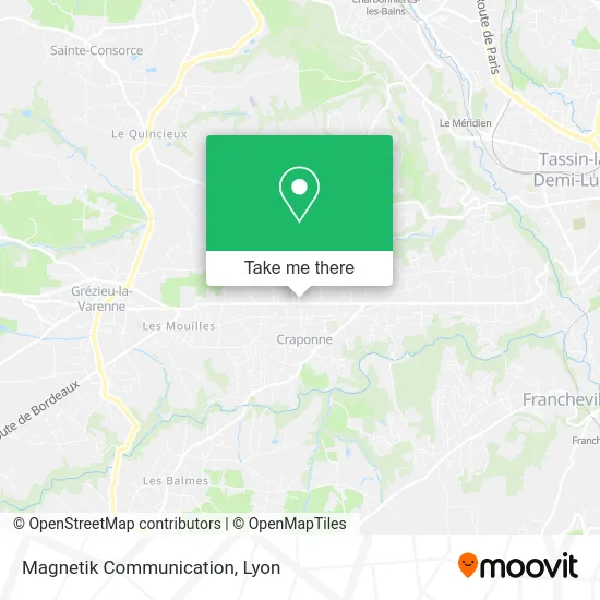 Magnetik Communication map