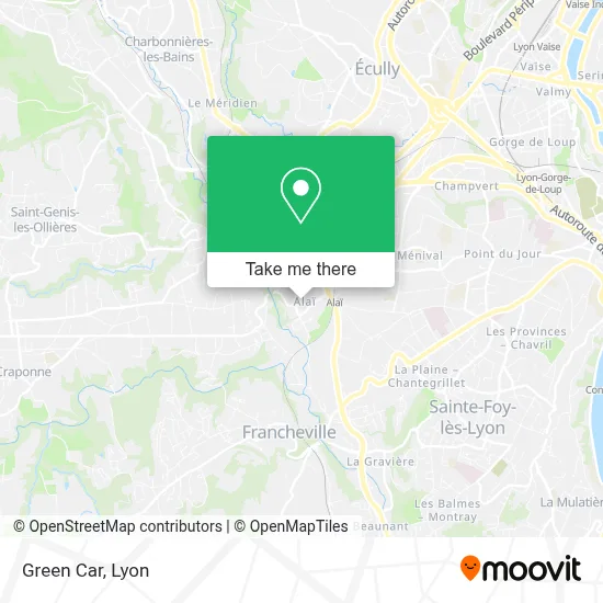 Green Car map