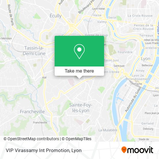 VIP Virassamy Int Promotion map