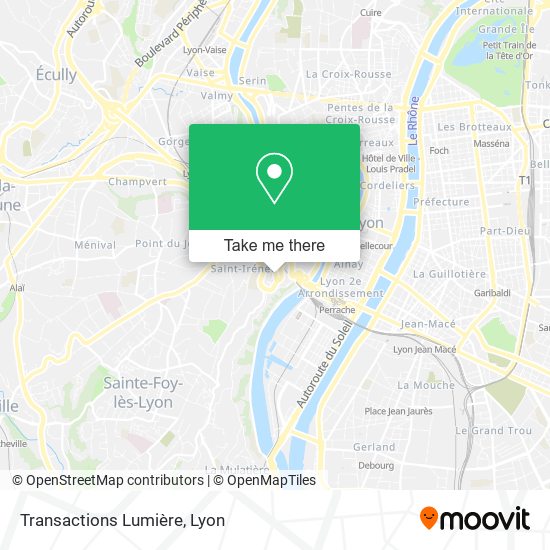 Transactions Lumière map