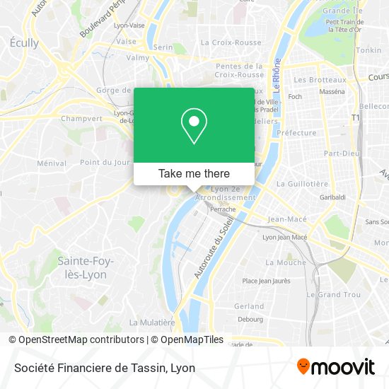 Société Financiere de Tassin map
