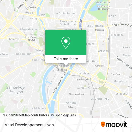 Vatel Developpement map