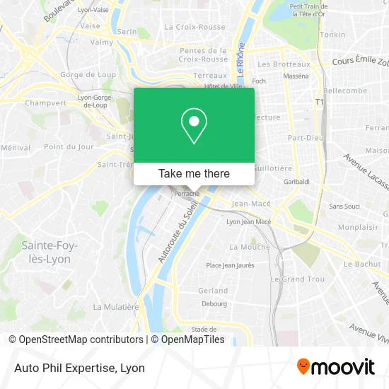 Auto Phil Expertise map