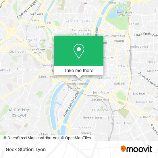 Geek Station map