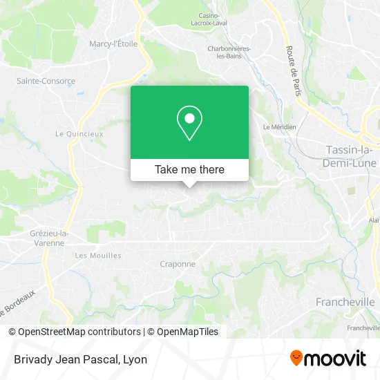 Brivady Jean Pascal map