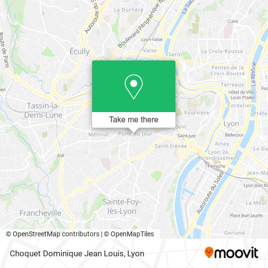 Choquet Dominique Jean Louis map