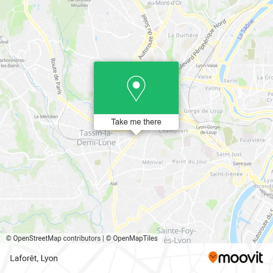Laforêt map