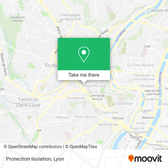 Protection Isolation map